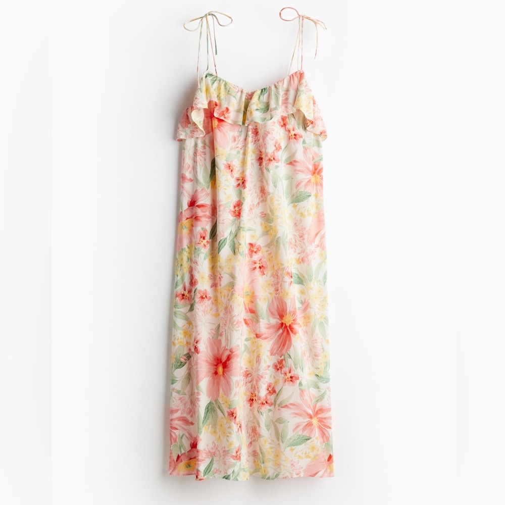 HM Floral Maxi Dress S